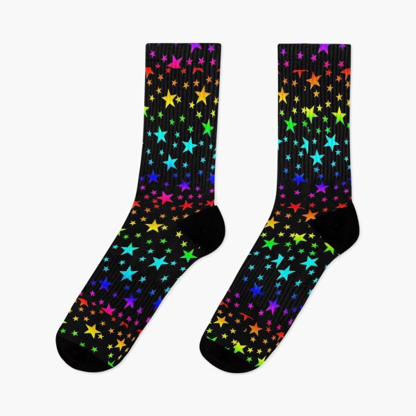 Item preview, Rainbow Star Retro Internet Y2K Pattern Rockstar designed and sold by TrxshWear.