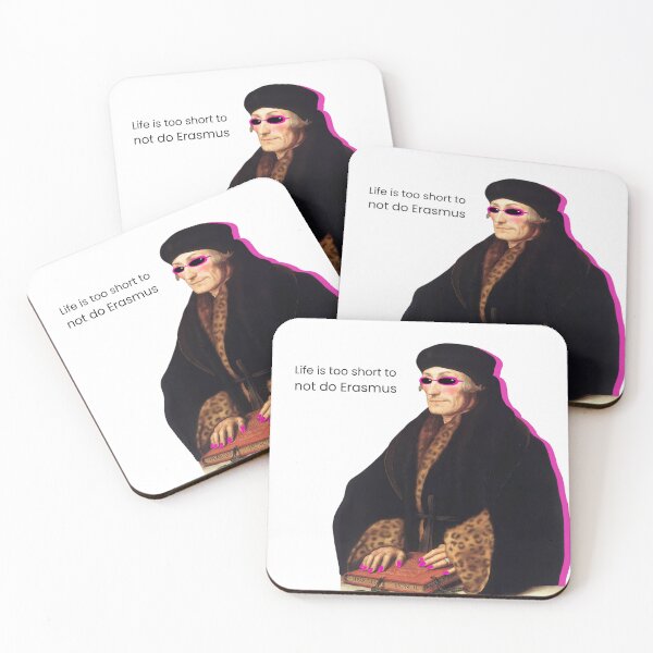 Item preview, Erasmus Life Sticker designed and sold by itsmadebyedu.