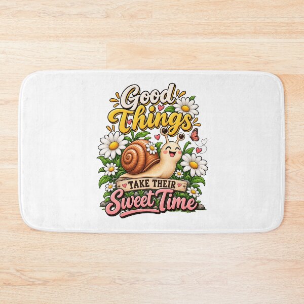 Item preview, Good Things, Sweet Time Snail designed and sold by Side Quest Co..