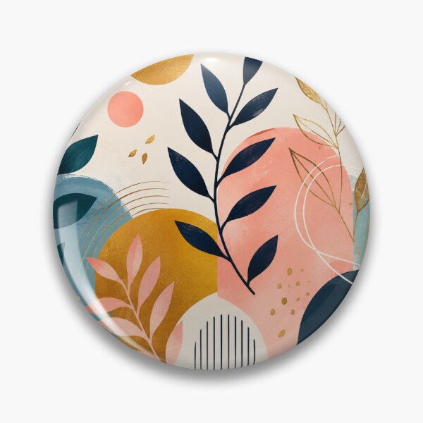 Item preview, Modern Abstract Botanical Graphic Art designed and sold by MamaAndKiana.