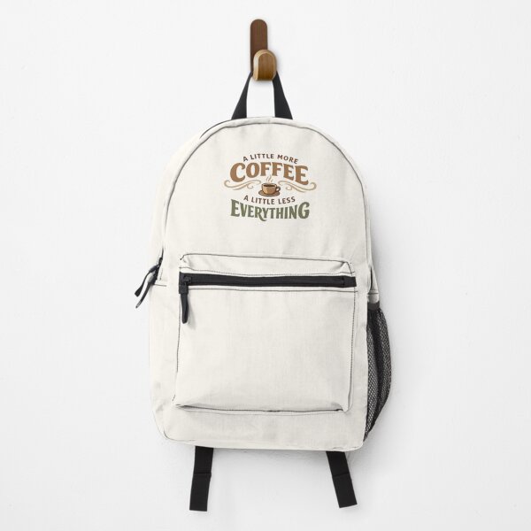 Item preview, A Little More Coffee Funny Typography Gift for Coffee Lovers, Students & Humor Fans designed and sold by stylishdzign.