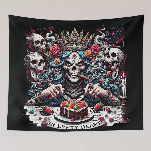 Item preview, Skeleton Queen Cake Cigar Roses designed and sold by Voodoo Store Paranormal Collections.