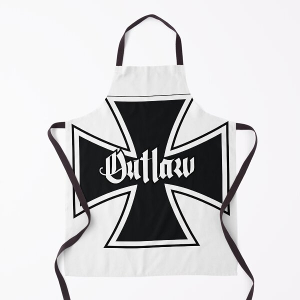 Item preview, Outlaw Iron Cross 1% Rocker Logo West Coast Chopper Style designed and sold by Legacy Apparel Co..