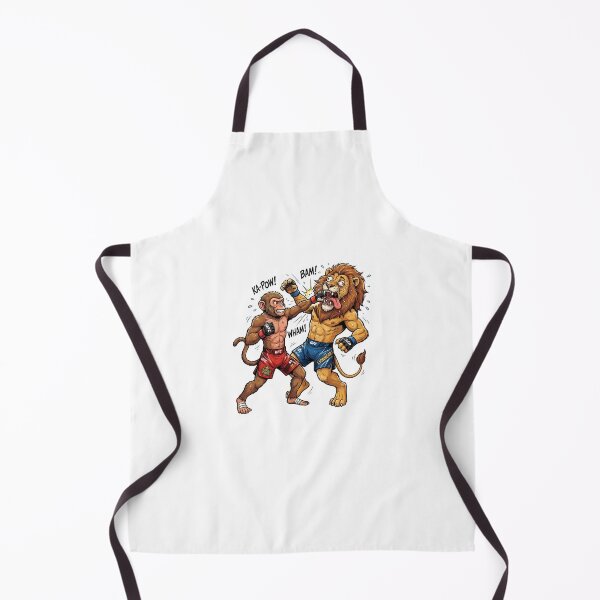 Item preview, Funny Monkey Boxing Lion MMA Fight Graphic designed and sold by annaarthk.