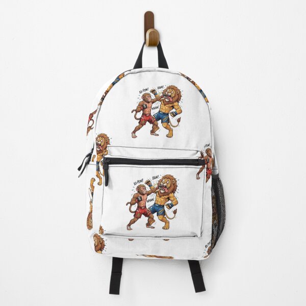 Item preview, Funny Monkey Boxing Lion MMA Fight Graphic designed and sold by annaarthk.