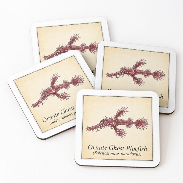 Item preview, Ornate Ghost Pipefish Vintage Marine Illustration designed and sold by KenworksDigital.