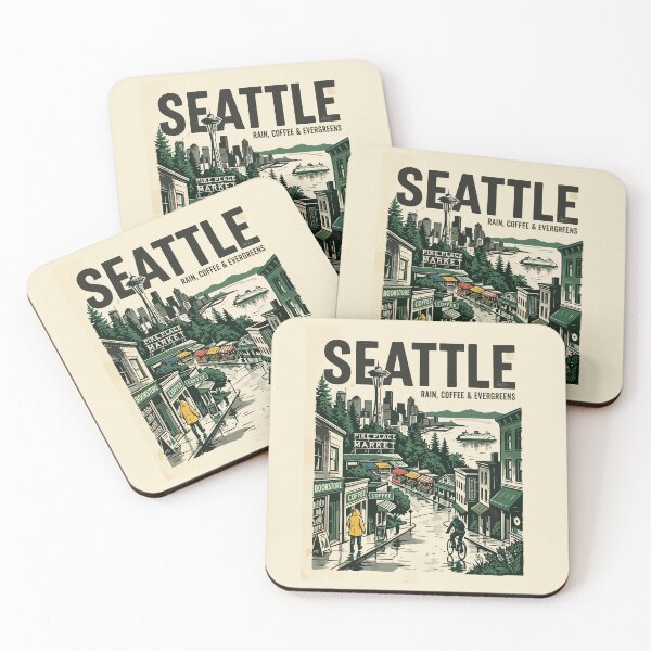 Item preview, Seattle designed and sold by Trippin-Tito's.