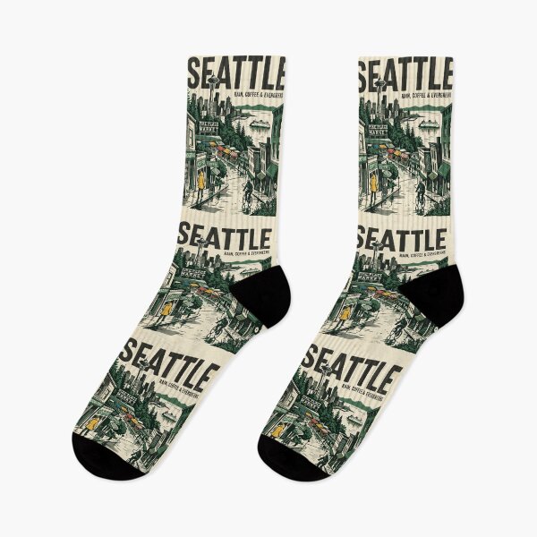 Artikelvorschau, Seattle entworfen und verkauft von Trippin-Tito's.
