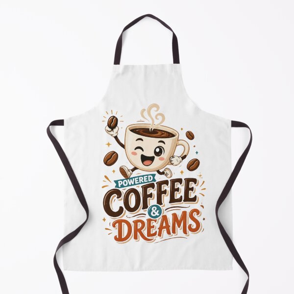 Item preview, Powered by Coffee & Dreams Funny Coffee Lover Quote Design designed and sold by AARA DESIGNS.