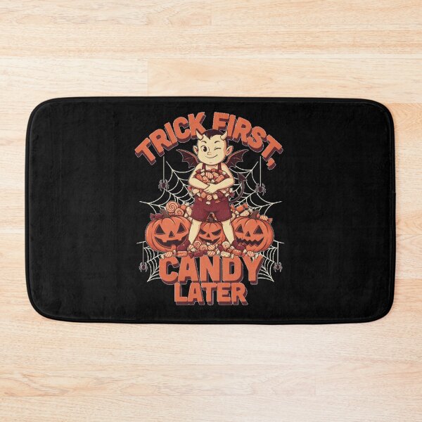 Item preview, Halloween Demon – Trick First, Candy Later designed and sold by No Excuses Supply.