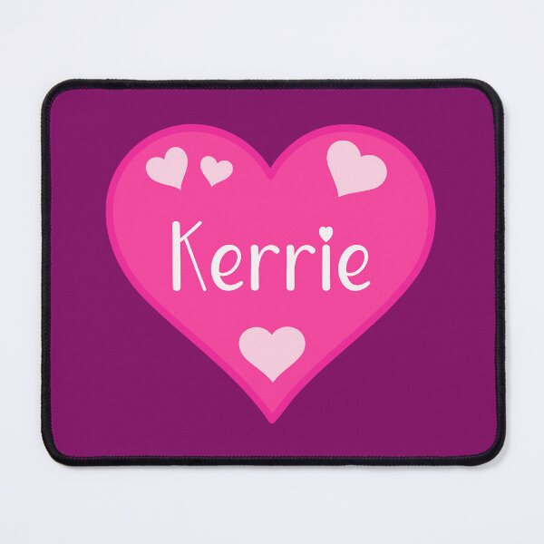 Item preview, Kerrie Name Pink Heart designed and sold by Jeallan Designs.