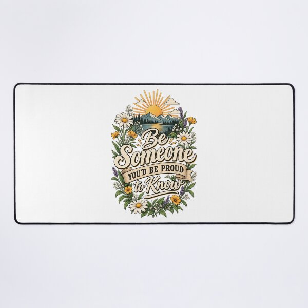Item preview, Be Someone You’d Be Proud to Know designed and sold by Side Quest Co..
