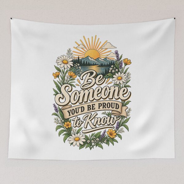 Item preview, Be Someone You’d Be Proud to Know designed and sold by Side Quest Co..
