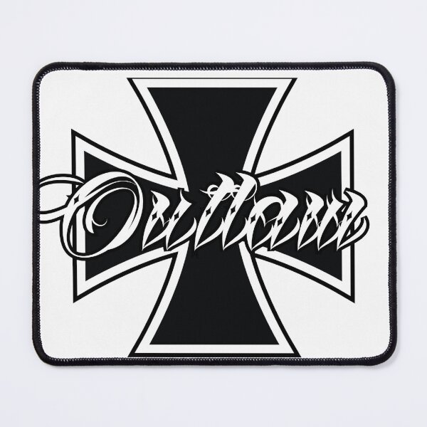 Item preview, Outlaw Iron Cross 1% Rocker Logo West Coast Chopper Style designed and sold by Legacy Apparel Co..