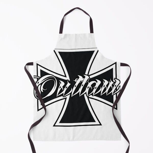 Item preview, Outlaw Iron Cross 1% Rocker Logo West Coast Chopper Style designed and sold by Legacy Apparel Co..