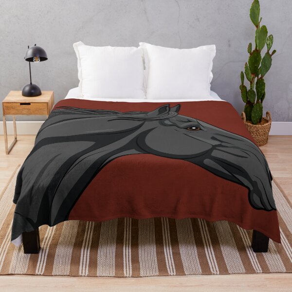 Item preview, The head of a black horse at a gallop designed and sold by Cheval-de-coeur.