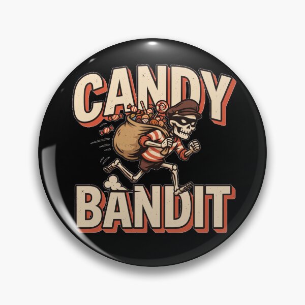 Item preview, Halloween Candy – Candy Bandit designed and sold by No Excuses Supply.