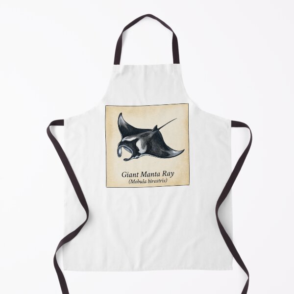 Item preview, Giant Manta Ray Vintage Marine Atlas Illustration designed and sold by KenworksDigital.