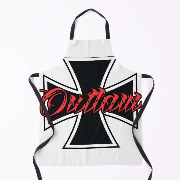Item preview, Outlaw Iron Cross 1% Rocker Logo West Coast Chopper Style designed and sold by Legacy Apparel Co..