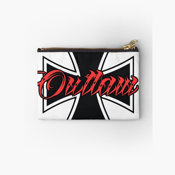 Item preview, Outlaw Iron Cross 1% Rocker Logo West Coast Chopper Style designed and sold by Bearded-Viking.