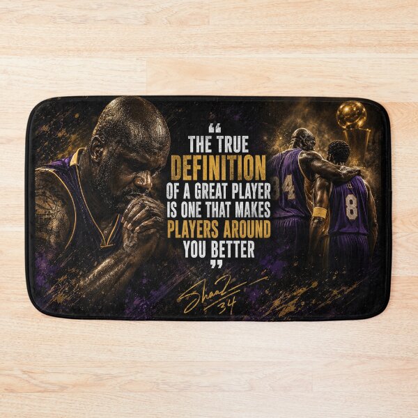 Item preview, The true definition of a great player is one that makes players around you better - Shaq designed and sold by BallerQuotes.