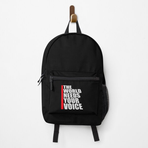 Item preview, The World Needs Your Voice Inspiration Empowerment designed and sold by shirt-o-mat.