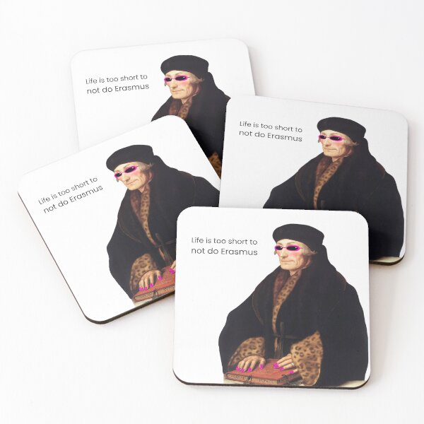Item preview, Erasmus Life Sticker designed and sold by itsmadebyedu.