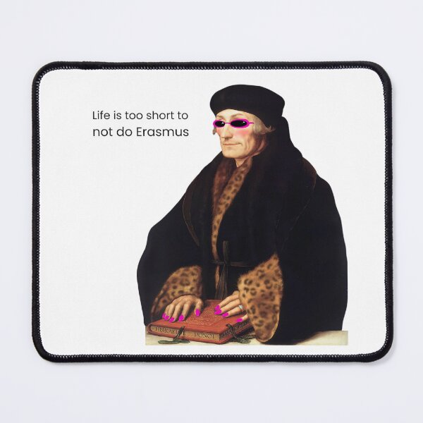 Item preview, Erasmus Life Sticker designed and sold by itsmadebyedu.