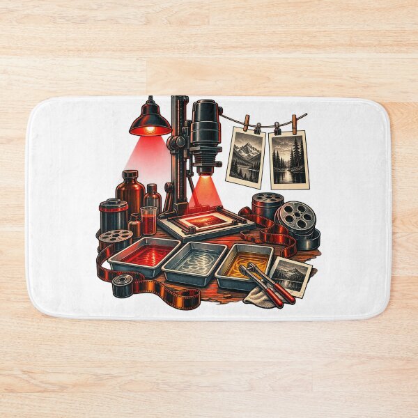 Item preview, Decorative Analog Photo Darkroom Art designed and sold by UrbanCanvvas.