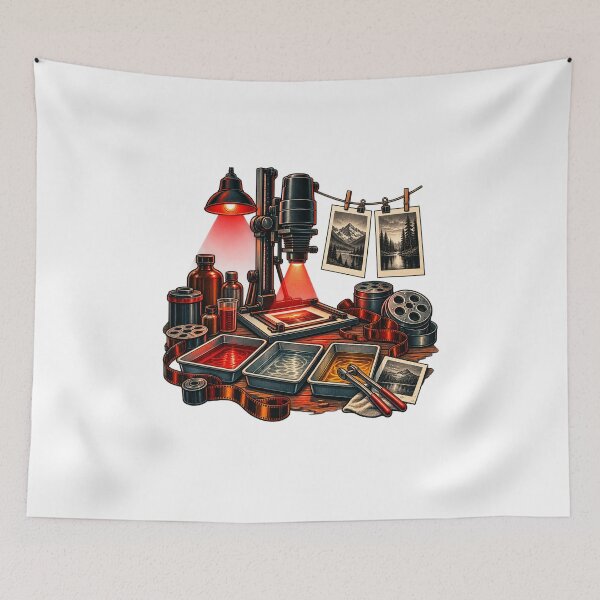 Item preview, Decorative Analog Photo Darkroom Art designed and sold by UrbanCanvvas.