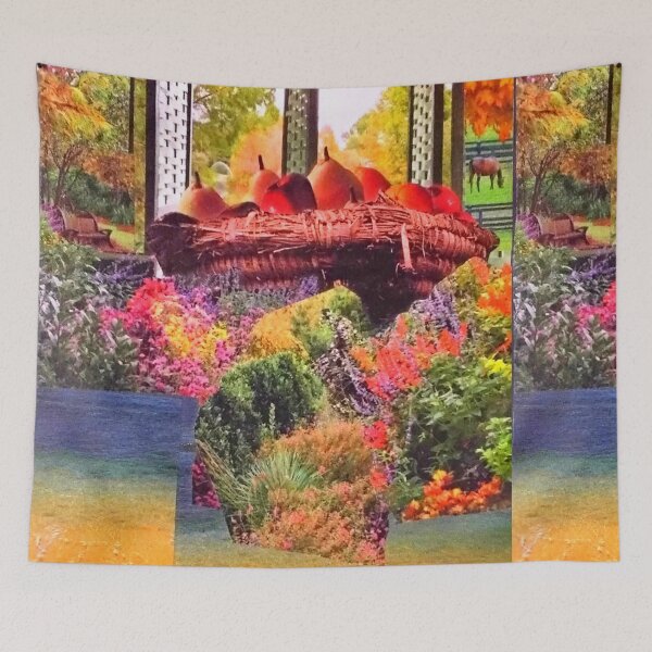 Item preview,  Apple Country Garden Collage by Monalisasmiles  designed and sold by MonaLisasmiles.