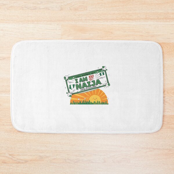 Item preview, I Am 100 Percent Naija Nigerian License Plate designed and sold by Pleasant4Life.