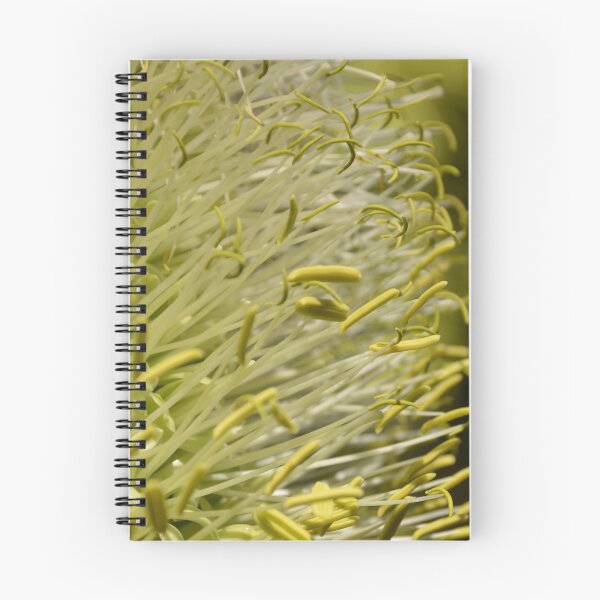 Item preview, Yellow Agave Flower Stamens Macro Detail designed and sold by MiraNadaPrints.