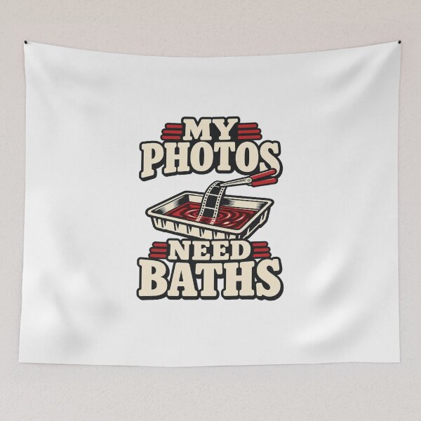 Item preview, Funny Darkroom Gift — My Photos Need Baths designed and sold by UrbanCanvvas.