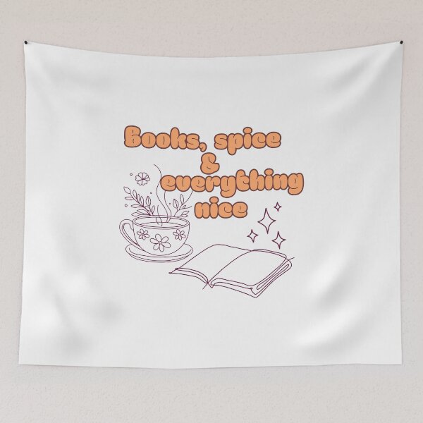 Item preview, Books, spice & everything nice designed and sold by VeryMuchOnline.