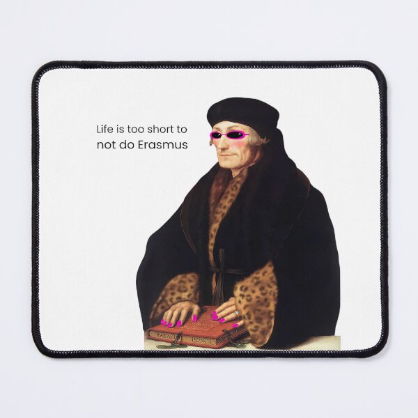 Item preview, Erasmus Life Sticker designed and sold by itsmadebyedu.