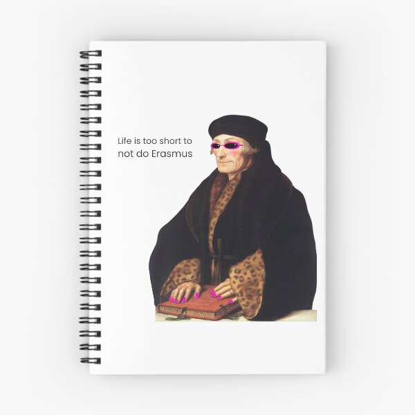 Item preview, Erasmus Life Sticker designed and sold by itsmadebyedu.