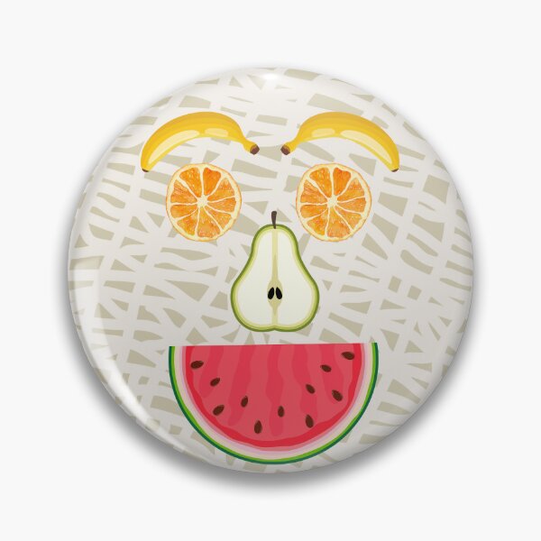 Item preview, Funny Smiling Fruit Face designed and sold by SunandShade.