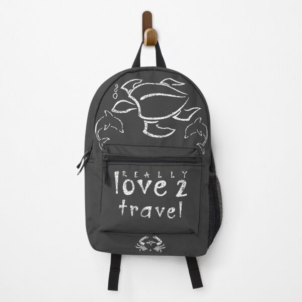 Item preview, Love 2 Travel, Turtle, tortoise, LAZY TIDE VIBE designed and sold by ArtByBollwitt.
