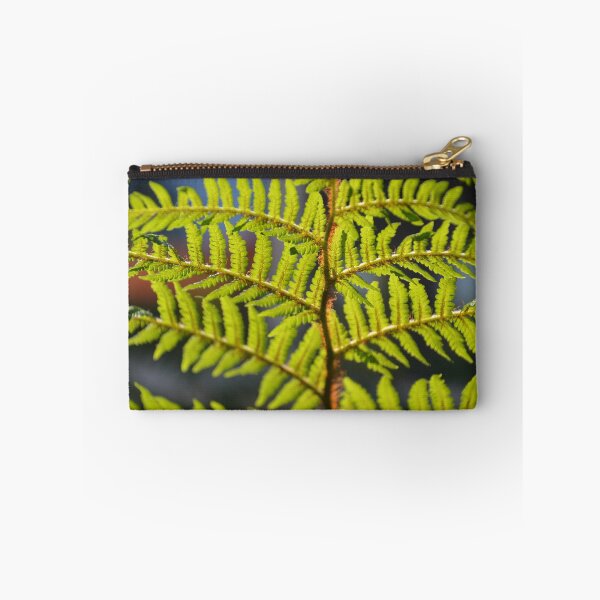 Item preview, Sunlit Hawaiian Tree Fern Frond Macro View designed and sold by MiraNadaPrints.