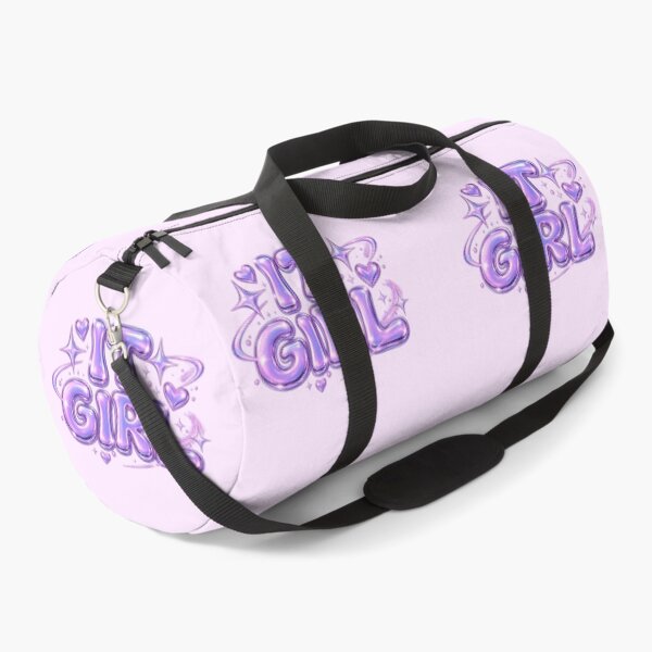 Item preview, It Girl Lilac Chrome Bubble Text designed and sold by Inkworksbyshery.