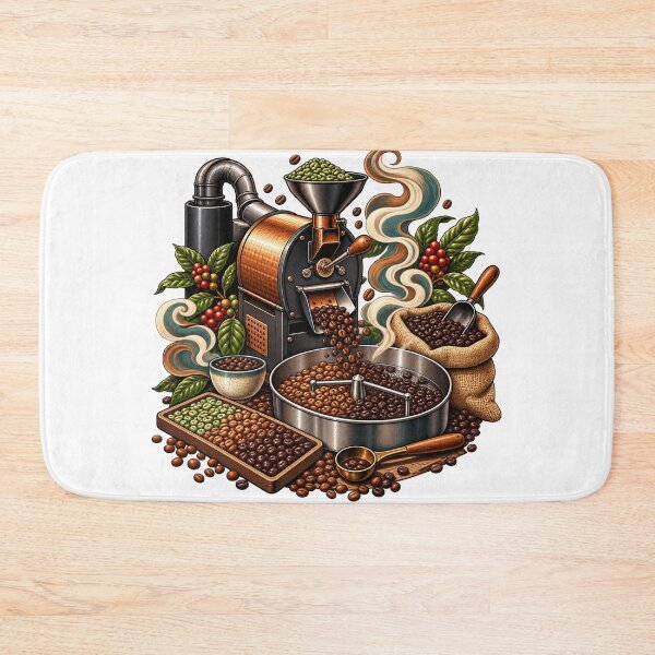 Item preview, Decorative Small Batch Coffee Roasting Art designed and sold by UrbanCanvvas.