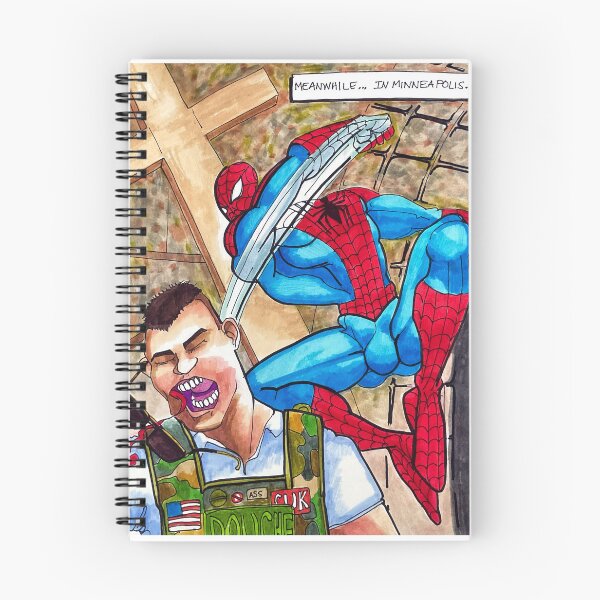 Item preview, Meanwhile… In Minneapolis… (Spiderman) designed and sold by Michael Jaecks.
