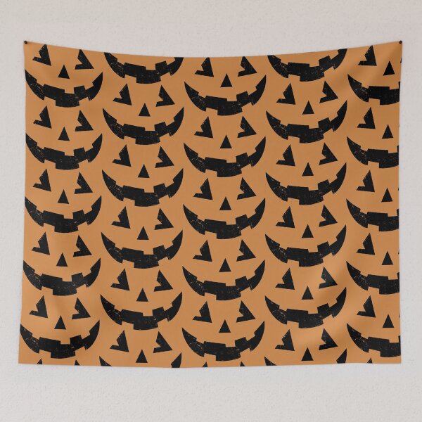 Item preview, Retro Fall Pumpkin Face Shirt Spooky Season Halloween Family Group Tee designed and sold by LessIsLoud.