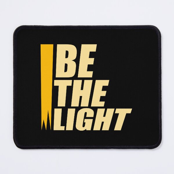 Item preview, Be The Light Be Kind Inspirational Positivity Text designed and sold by shirt-o-mat.