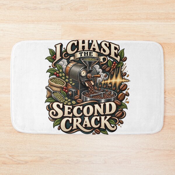 Item preview, I Chase the Second Crack Illustrated Roaster Gift designed and sold by UrbanCanvvas.