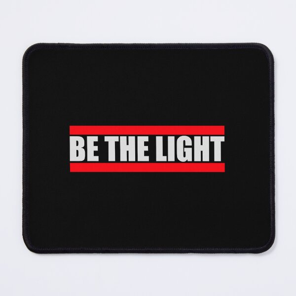 Item preview, Be The Light Be Kind Inspirational Positivity Text designed and sold by shirt-o-mat.