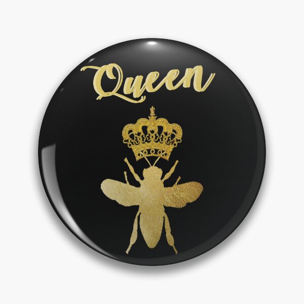 Artikelvorschau, Goldene Bienenkönigin für Powerfrauen und coole Mädchen entworfen und verkauft von CreativeTigers.