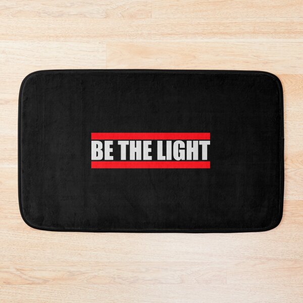 Item preview, Be The Light Be Kind Inspirational Positivity Text designed and sold by shirt-o-mat.