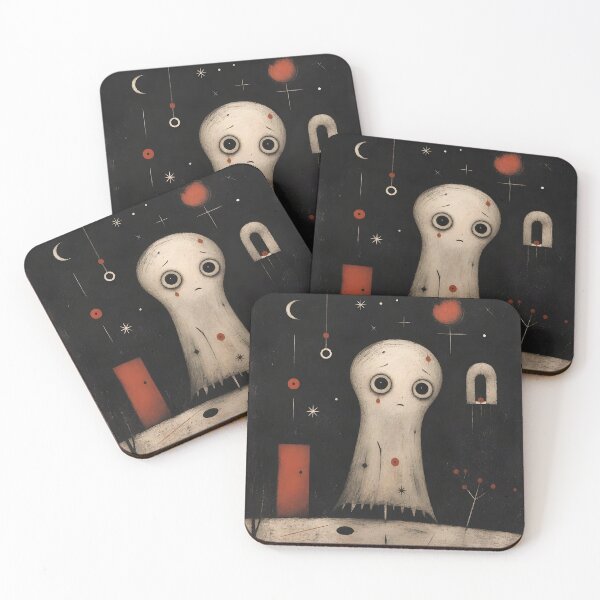 Item preview, Hallows Eve Ghost White designed and sold by NewAgerJul.